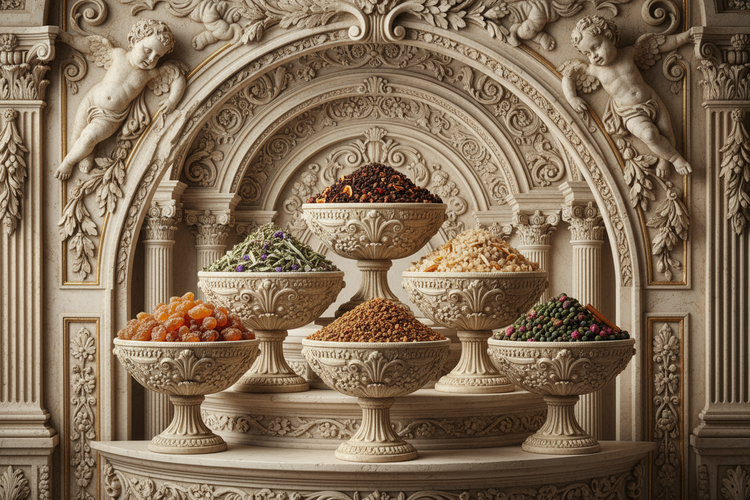 Weihrauch und Räucherkräuter