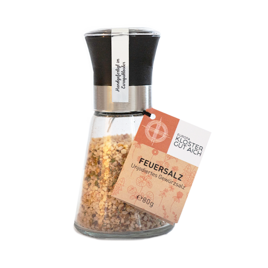 Feuersalz grobkörnig in der Salzmühle