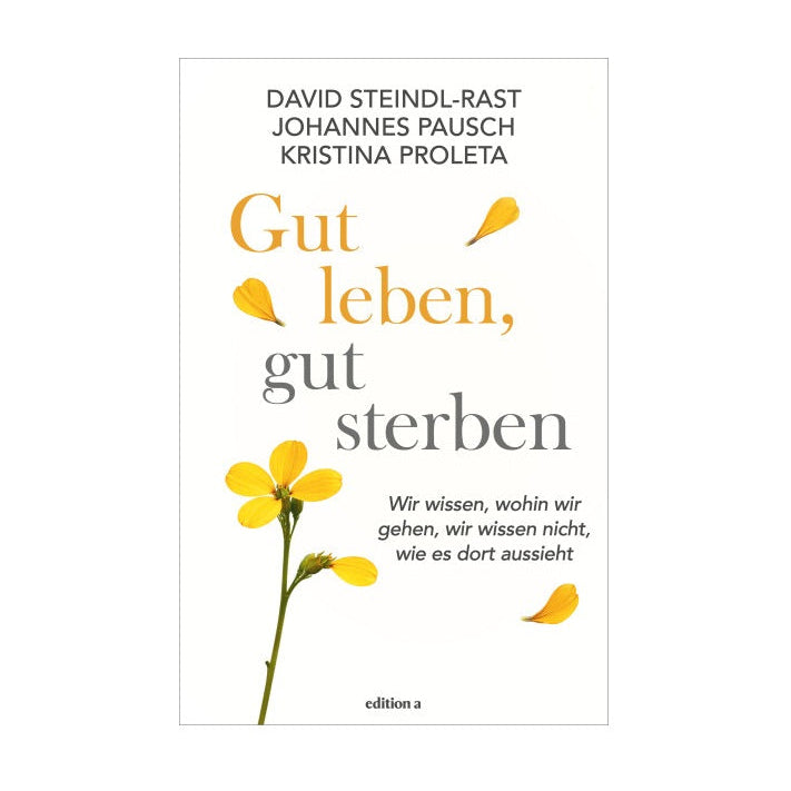 Buch mit dem Titel Gut leben, gut sterben