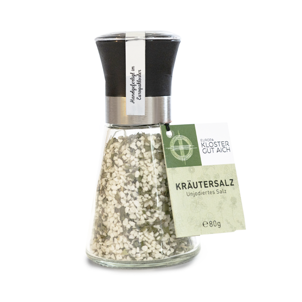 Kräutersalz in der Salzmühle