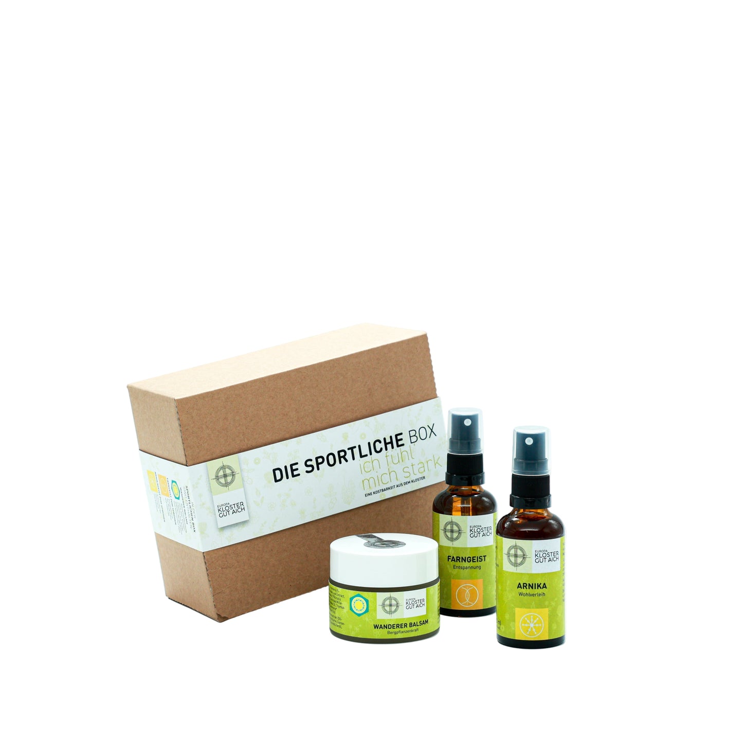 Die sportliche Box - zum Set-Preis von 56,14€ (statt 69,30€ bei Einzelkauf)