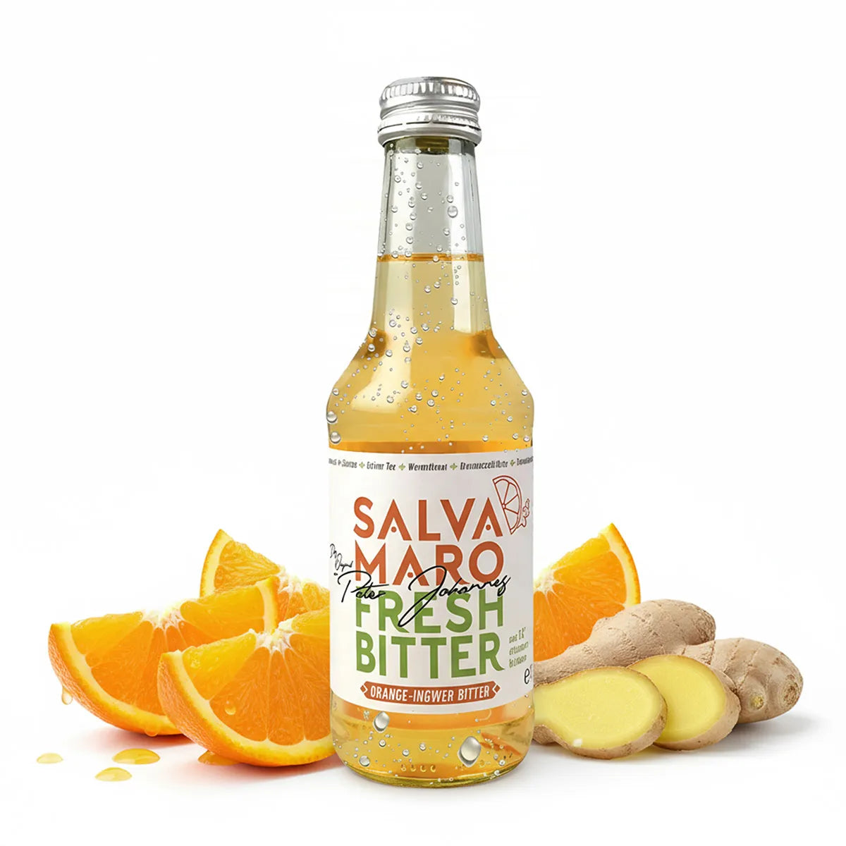 Salvamaro Fresh Bitter  Orange - Ingwer 12 x 250ml